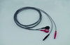 Kabel VEGET/ BW21 schwarz mit Druckknopf 120cm, extrem reißfest